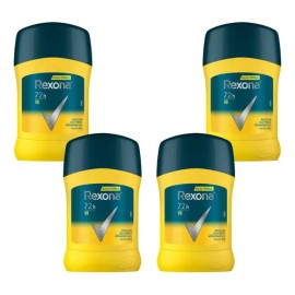 Antitranspirante En Barra Rexona Men V8 Pack de 4 Piezas De 45 Gr C/u
