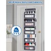 JARLINK Over The Door Organizer, 5 Shelf Door Hanging Organizer