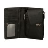 Pepe Jeans Kendra 3 Compartment Wallet Black 17.5 x 9.5