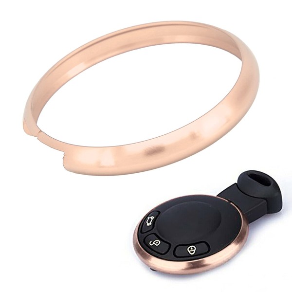 Key Fob Cover, Akozon Aluminium Smart Cover for Keyring Ring