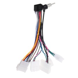 LABRIMP Car Radio Harness for Fit Wiring Kit for Stereo Installations Lightweight Design User Friendly Installation Compatible with Various Models