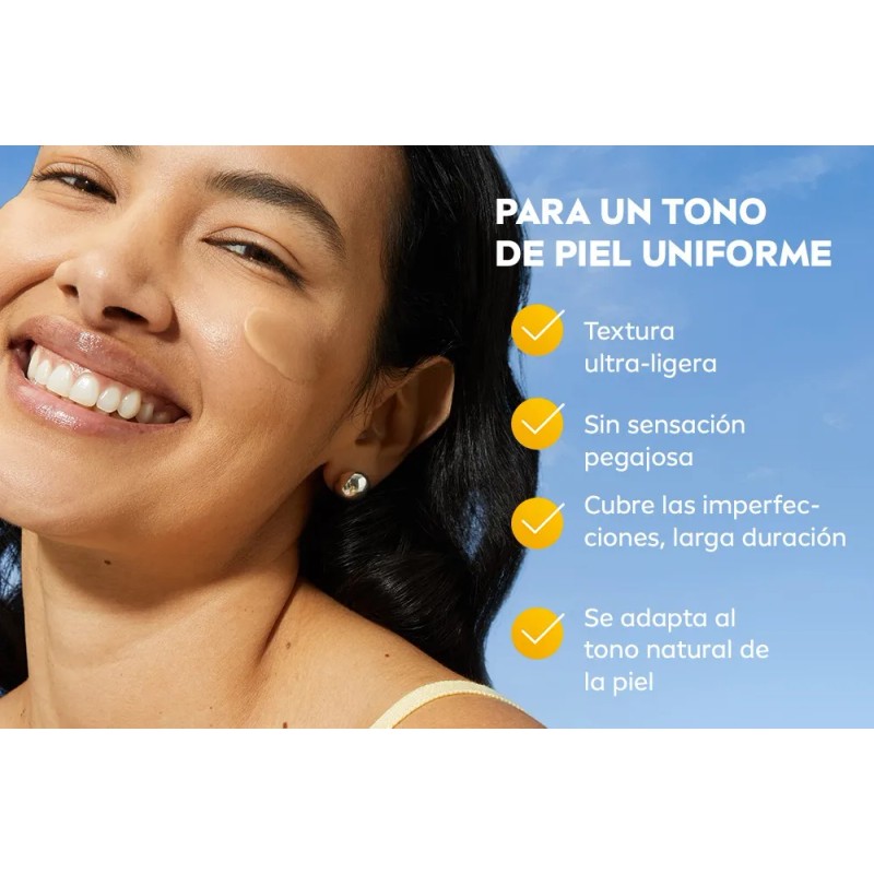 Protector Solar Facial NIVEA SUN Fluido Diario Tono Medio +