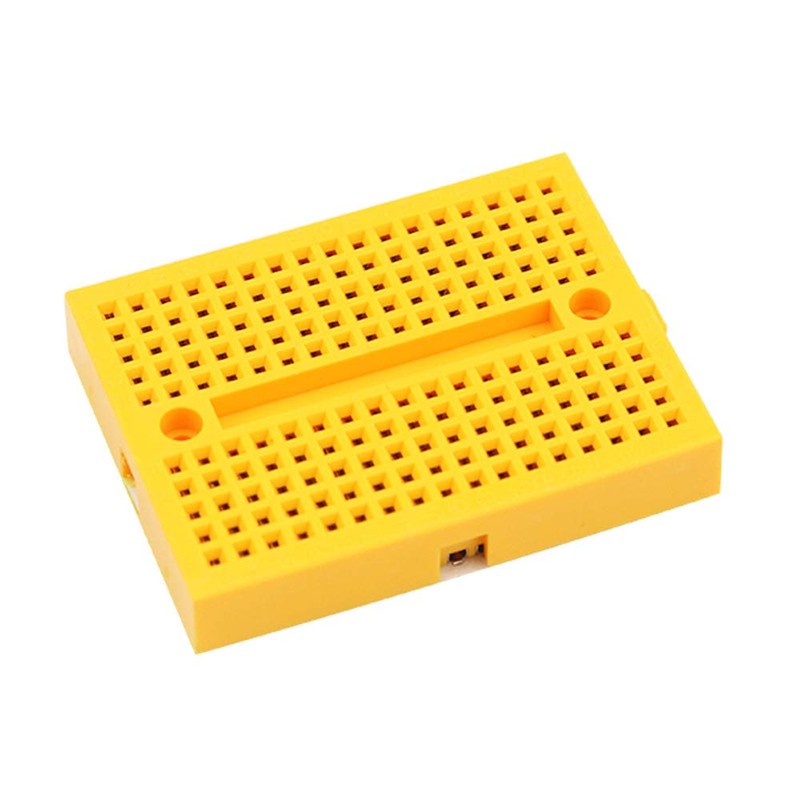 LampVPath [12Packs] 170 Points Mini Small solderless breadboard Compatible for