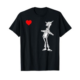 Wonderful Wizard of OZ Tin Man Shirt-Retro Heart Shirt T-Shirt