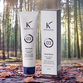 Kerastine hair cleansing, hair strengthening, hair trimming, pop curling essence, hard rock hair essence, 1 pc. 150ml / 케라스틴 모발세정 모발강화 모발정돈 팝 컬링 에센스 하드락 헤어에센스 1개 150ml
