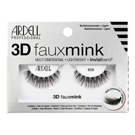 Ardell False Eyelashes 3D Faux Mink 858, 4 pairs