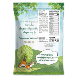 Whole Red Lentils, 5 Pounds – Non-GMO Verified, Dry Raw Beans, Sproutable, Vegan, Kosher, Bulk. Easy to Cook. Good Source of Folate, Fiber, and Protein. Perfect for Lentil Soup, Stews, and Curry.