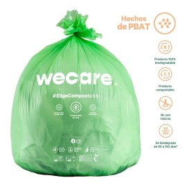 Bolsa P Basura Biodegradables We Care -70x90 Cm- 28 Piezas