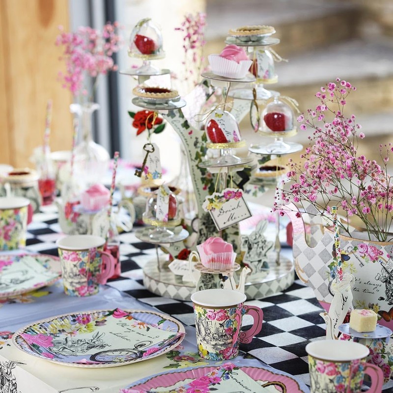 Talking Tables 60 Piatti di Carta Usa e Getta Tema