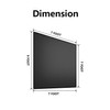 Shoppingsoon RV Awning Side Sun Shade 9’ x 7’ Screen