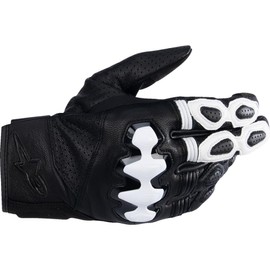 Alpinestars Celer V3 Gloves High-Performance Motorcycle Gloves with Impact Protection & Comfort for Motocross & Street Riding - (Black/White, X-Large)