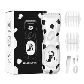 LEMULEGU Dog Clipper Pet Grooming Kit Low Noise Cordless Dog Trimmer for Matted Hair Professional Cat Shaver Clipper Dog Razor for Small and Medium Animals