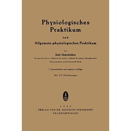 Physiologisches Praktikum: Teil II: Allgemein-physiologisches Praktikum (German Edition)
