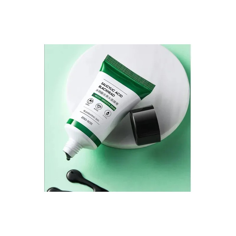 Mascarilla Negra Facial Bambu Elimina Puntos Negros Nariz F