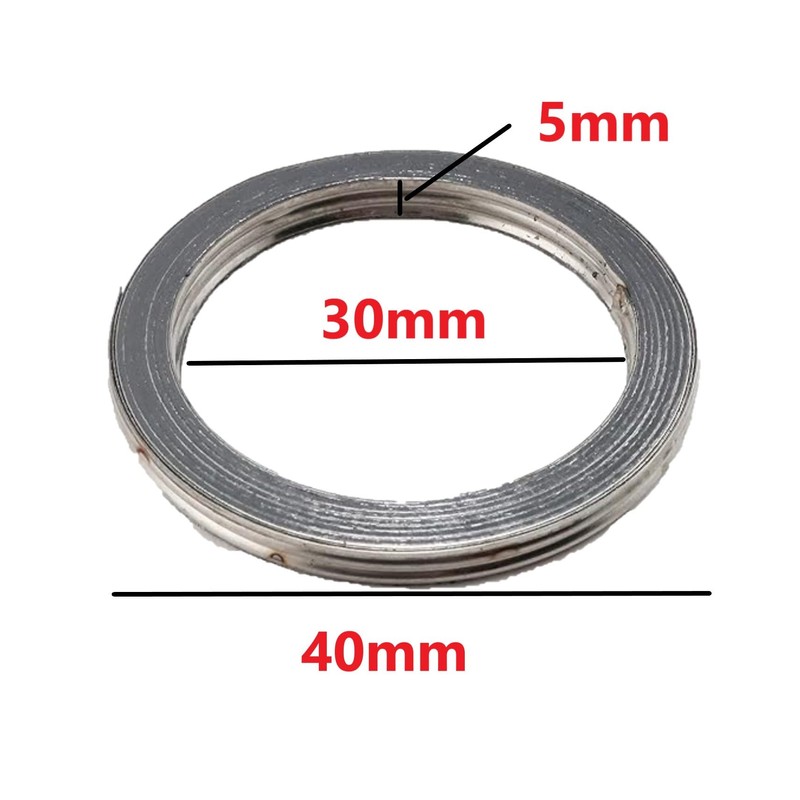 Exhaust Muffler Gasket (XY-05), Equivalent Product, XJR400, Etc., 2 Piece