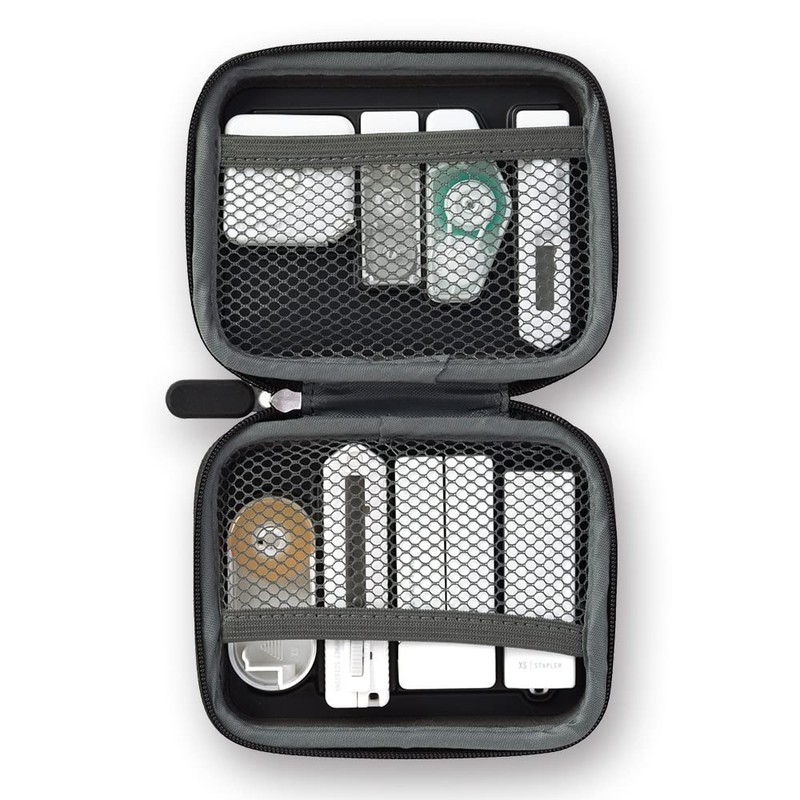 Midori 35458006 Stationery Set, XS Stationery Kit, 8 Types, Black
