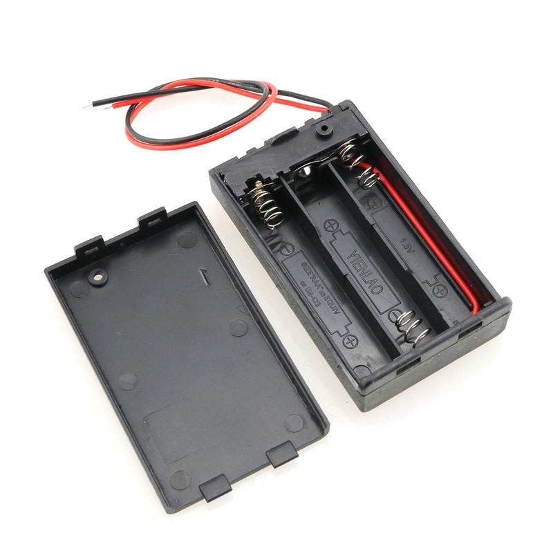 E-outstanding AAA Battery Case 4PCS 3 x 1.5V AAA Battery