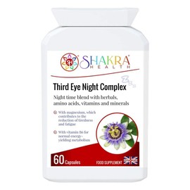 Third Eye Night Complex (60 Capsules) Sleep undisturbed, Rest Peacefully, Relax and Unwind, Connect with Higher Spirit - Spirituality, Science & Supplements by Shakra Health