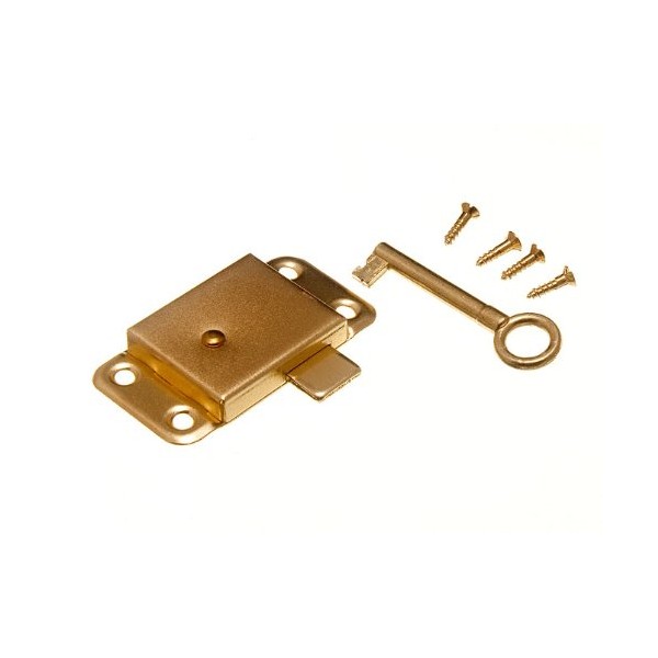 Pack Of 2 Wardrobe Cupboard Drawer Cabinet Door Lock &