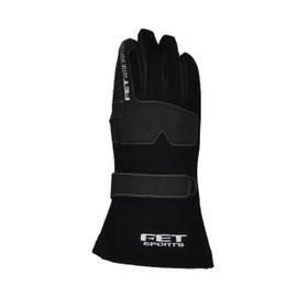 FET Sports Racing Grab 3D Gloves Black/Black S FT3DGL20