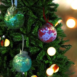 Holiday Bath Confetti Ornaments (set of 3)