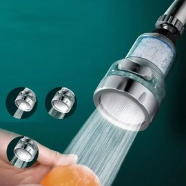 Water Filter for Faucet, Water Filter for Kitchen Faucet, 360 Degree and Three Rain Modes, Eco Faucet, Water Purifier with Filter, Water Purifier, Aerator, Kitchen Faucet, Adapter to