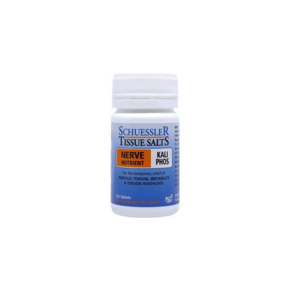 Schuessler Tissue Salts - Kali Phos Nerve Nutrient Tablets 125