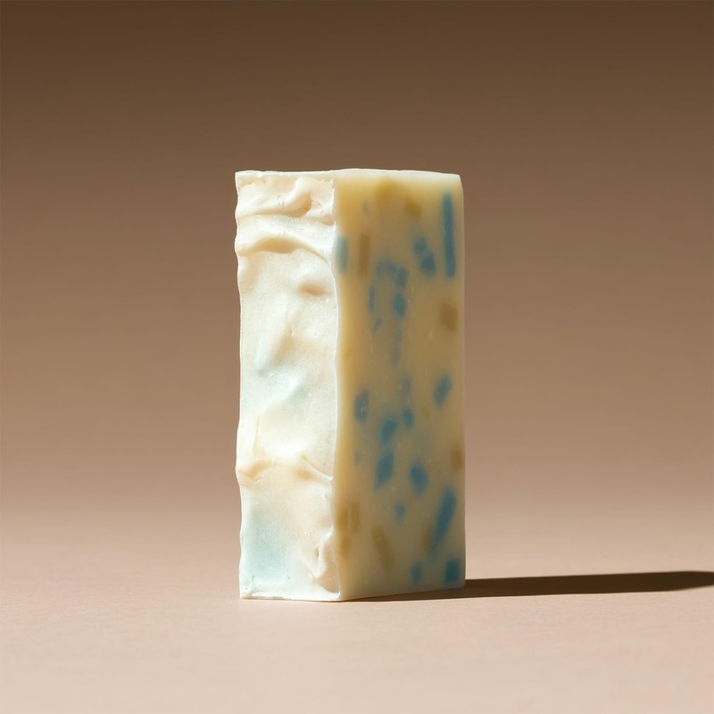 THE COLD PROCESS CLAY & ALMOND Body Solid Soap Bar,
