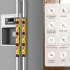 NeuKim 4 PCS Sunflower Cartoon Bee Refrigerator Door Handle Covers