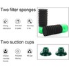 PETSOOO QS200A Aquarium Double Sponge Filter Super Biochemical Filter Sponges