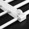 Adjustable Telescopic Storage Rack Cupboard Wardrobe Closet Divider Partition Shelf