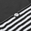 Polyester Black White Stripe Surfboard Sock Cover Protection Bag for