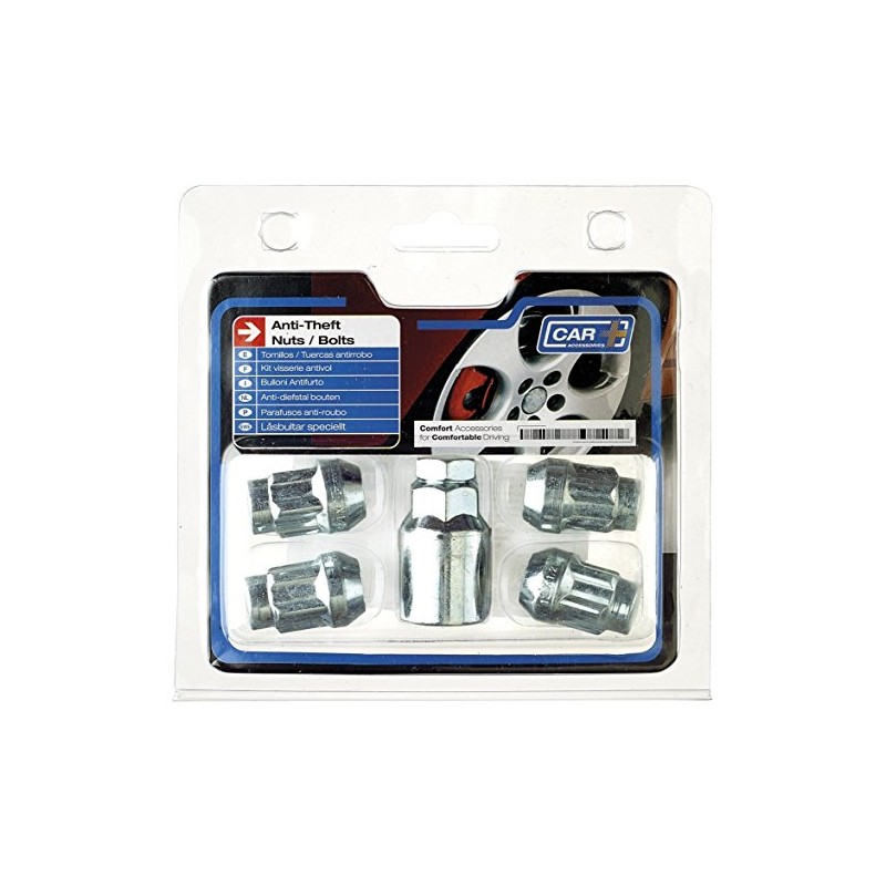 Sumex Anti Theft Locking Wheel Bolt Nuts & Key (12x1.50)