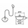 Yu Packet Compatible Products Panasonic Rubber Stopper with Casa Φ2.1