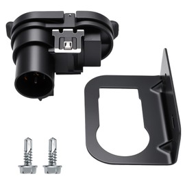 Trailer Wiring Connector Plug 7-Way Fit for 2009-2023 Dodge Ram 1500 2500 3500 Classic Jeep Gladiator Replaces# 56055632AC 68014986AB 56055632AB