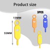 3 PCS Sim Card Removal Tool, Cute Sim Ejector Tool,