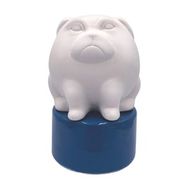 Wild Essentials Big Dog Ceramic Aromatherapy Wicking Diffuser for Essential Oils and Fragrance, Non-Electric Air Freshener for Bedroom, Office, Bathroom, 5 inches tall
