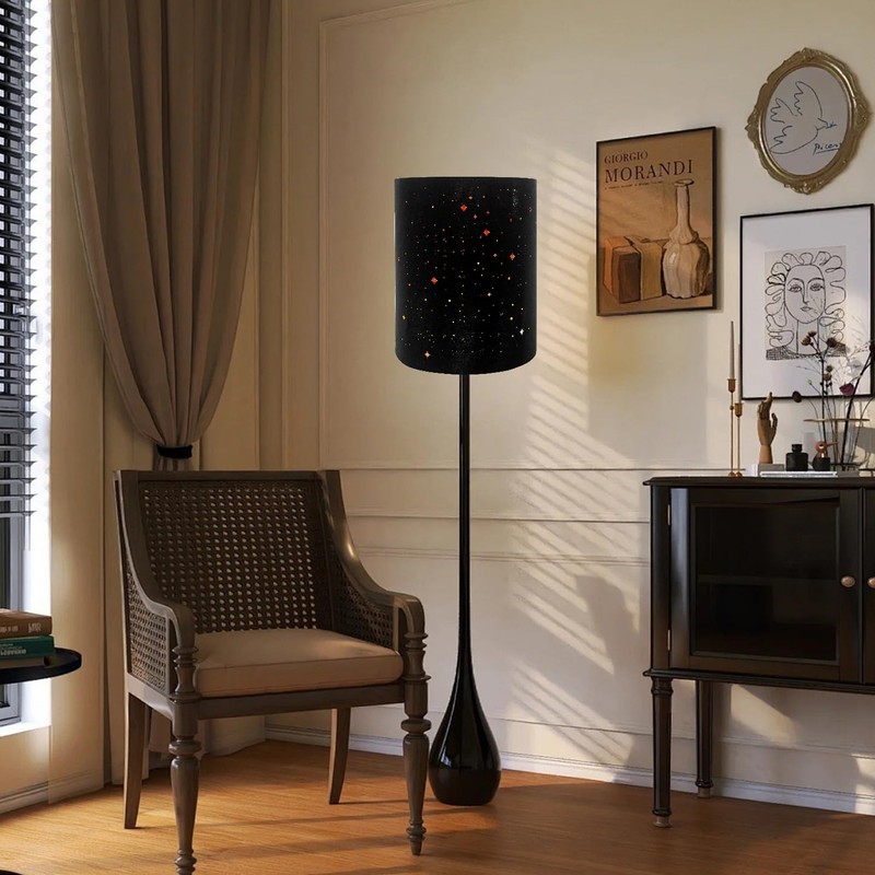 tall star drum lamp shades 10 * 10 * 11.8in