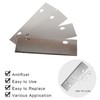 4PCS Grill Scraper Blades Stainless Steel Heavy Duty Griddle Scraper