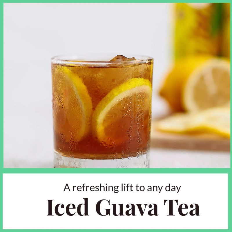 Akshit 75 Organic Guava Leaf Tea Bags, 100% Pure Guava