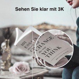IMILAB C22 Cámara de Interior - 3K UHD WiFi 6 Cámara with 360° PTZ, Baby/Pet Camera, Colour Night Vision, 2-Way Audio, AI Detection, 24/7 Local & Cloud Storage, Wired (White)