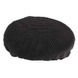 Yardenfun 1Pc Elastic Chair Cover Stretchy Anti-dust Protector for Dining Room and Banquet Use Soft Stool Cover for Home