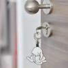 [Vibrly] Cat Keychain 3D Rotating Cat Keychain Cat Lovers Must-See