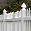 Lothee 6 Pcs Vinyl Post Cap Gothic Post Caps Decking