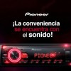 Autoestereo Pioneer, S/CD, Conectividad UBS y Bluetooth, Color Negro, Modelo