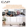 CAP Barbell Neoprene Dumbbell Weights, 10 lb Pair, Black