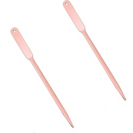 2 Pcs Rose Golden Stainless Steel Letter Knife,Envelope Mail Opener Lightweight Office Letter Opener Paper Cutting Knife Box Cutter Cutting