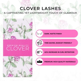 LLBA 5D W-Shaped Clover Eyelashes Extension | 0.07mm Thickness | C/CC/D Curl | 8mm-15mm Mixed & Single Length | Individual Eyelash Extensions | Easy Application & Long Lasting (0.07 CC, 10mm)