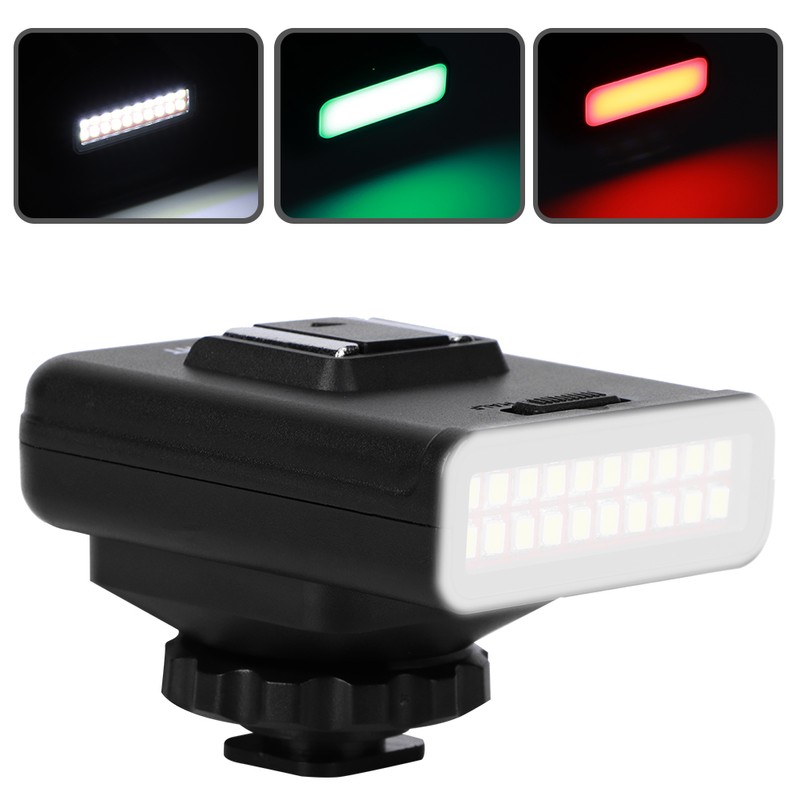 Ordro SL‑20 Camera Micro LED Fill Light Fashionable Colorful Lampshade