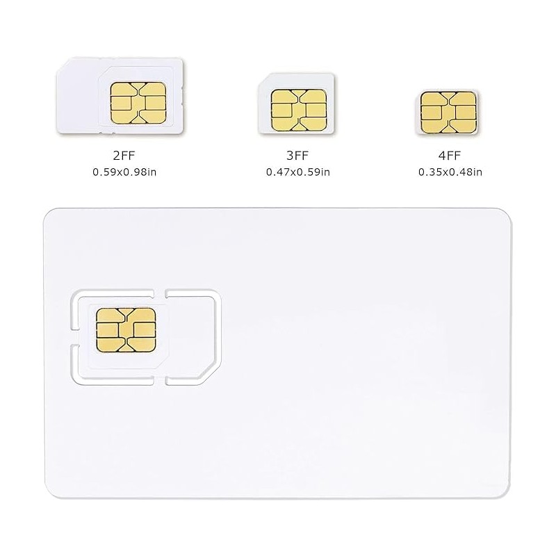 OYEITIMES - Tarjeta USIM programable en blanco 4G LTE WCDMA